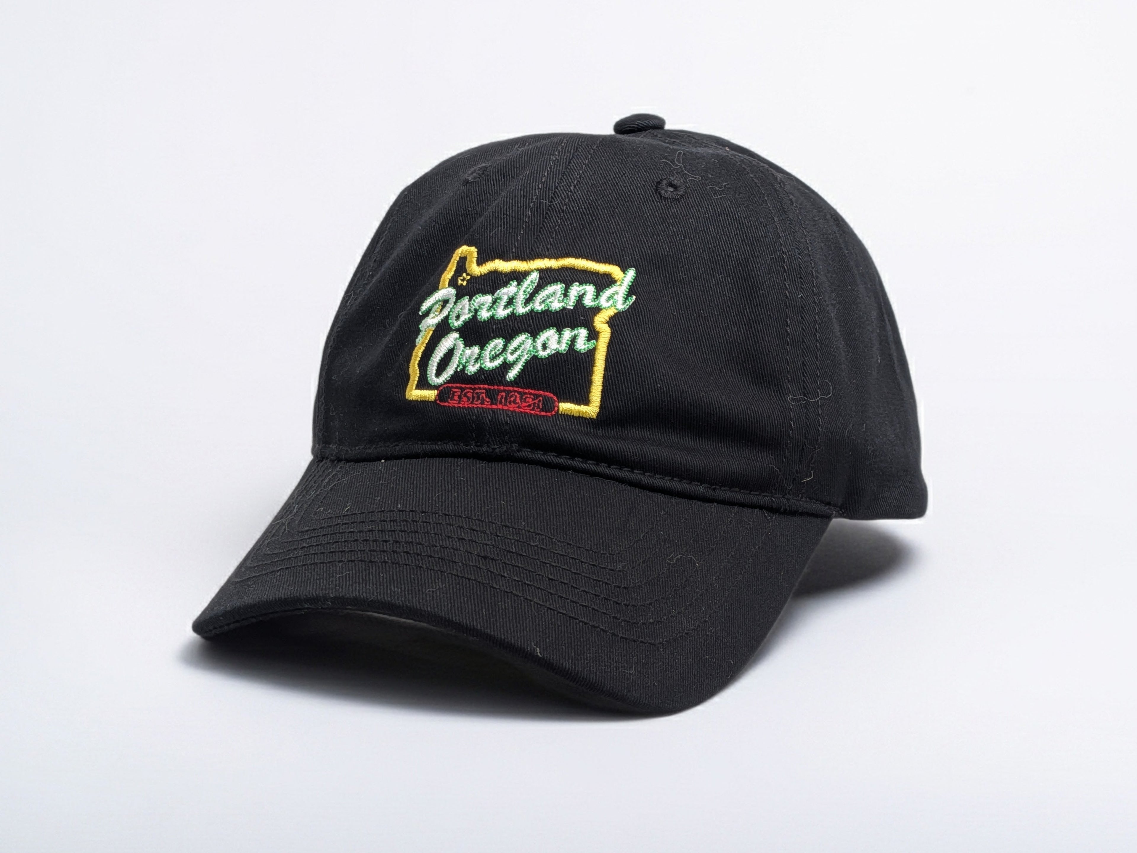Embroidered Portland Oregon Dad Hat