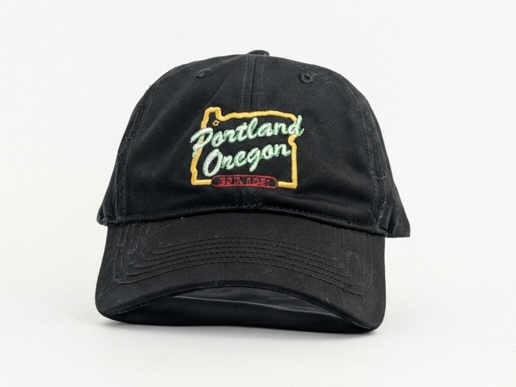 Embroidered Portland Oregon Dad Hat