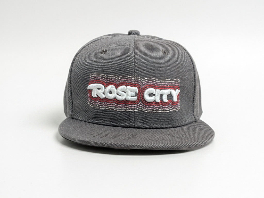 Rose City Hat (Puff Embroidered)