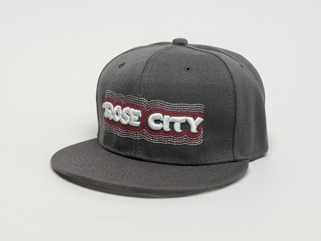 Rose City Hat (Puff Embroidered)