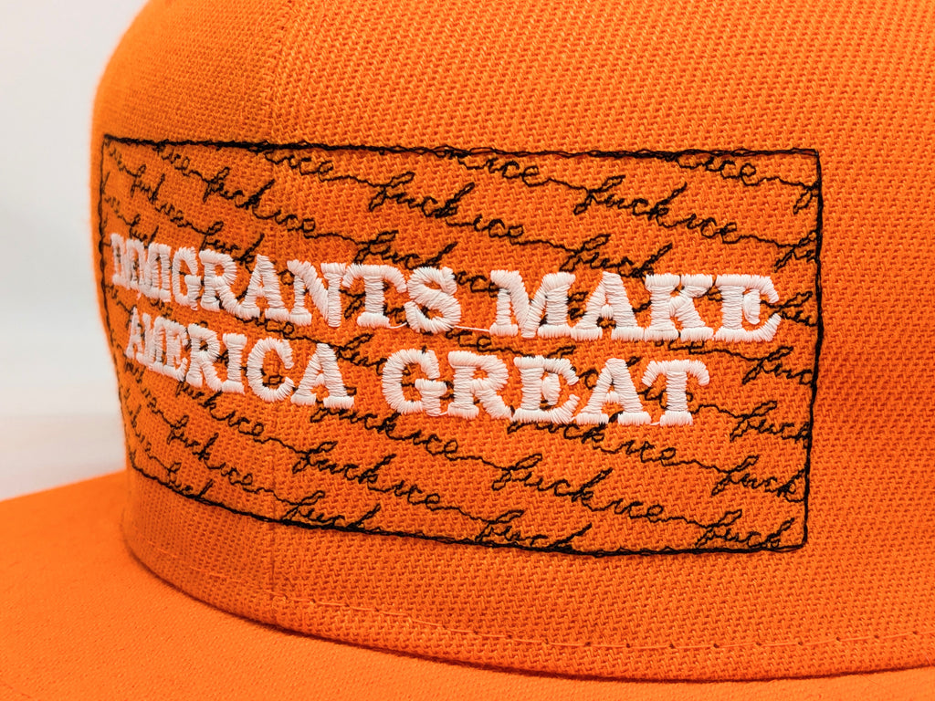 Immigrants Make America Great (Fuck ICE) Hat