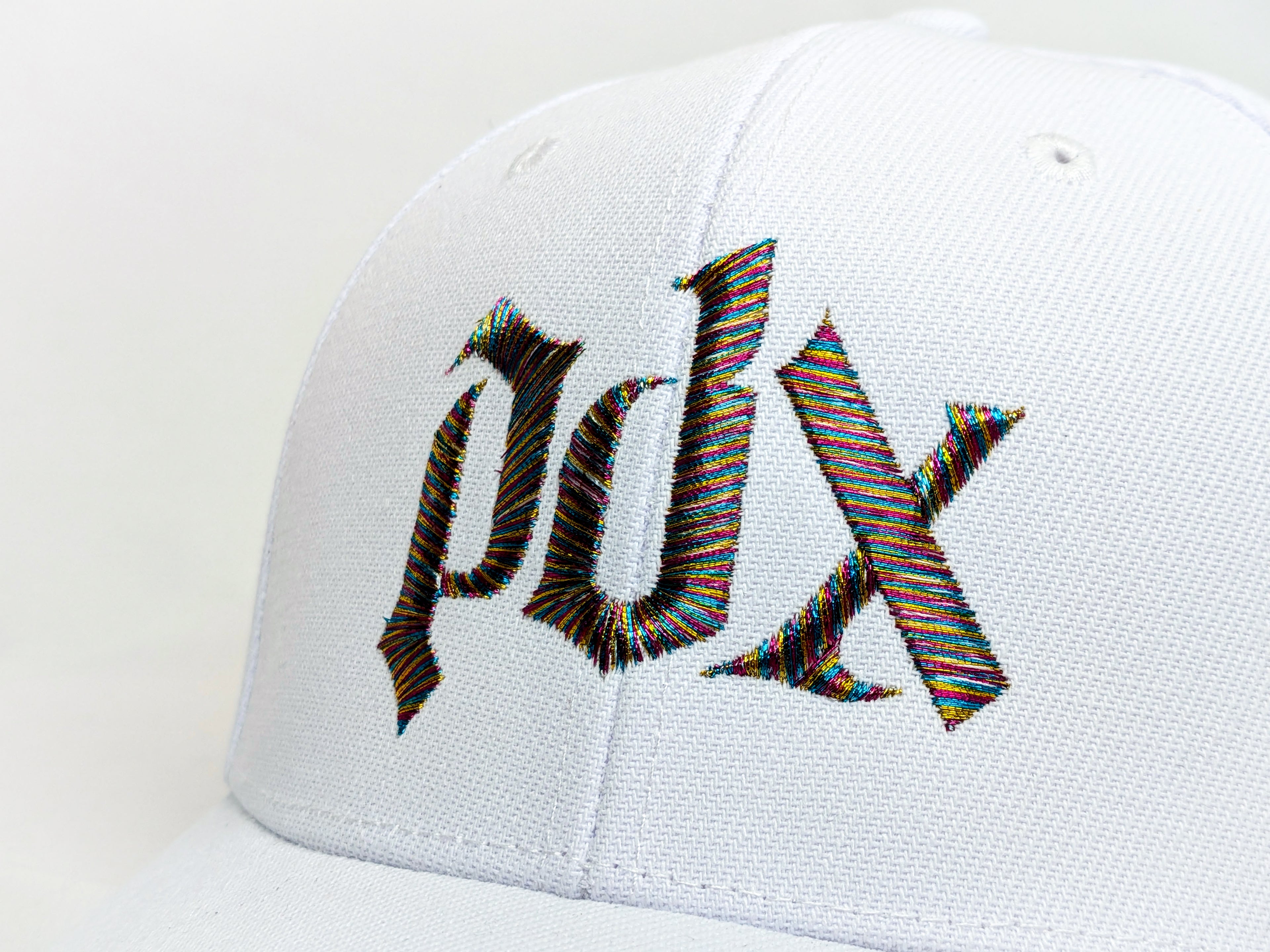 Portland Fire Metallic Thread PDX Pride Hat