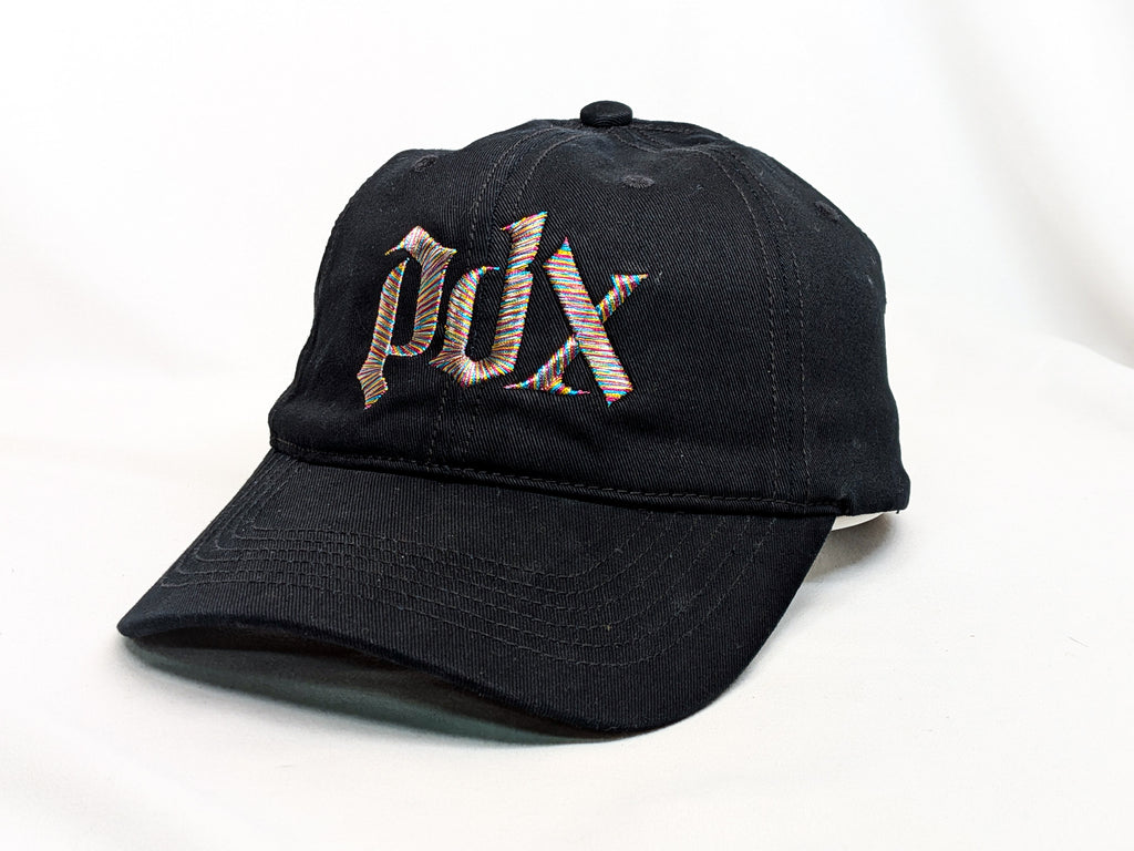 Portland Fire Metallic Thread PDX Pride Hat
