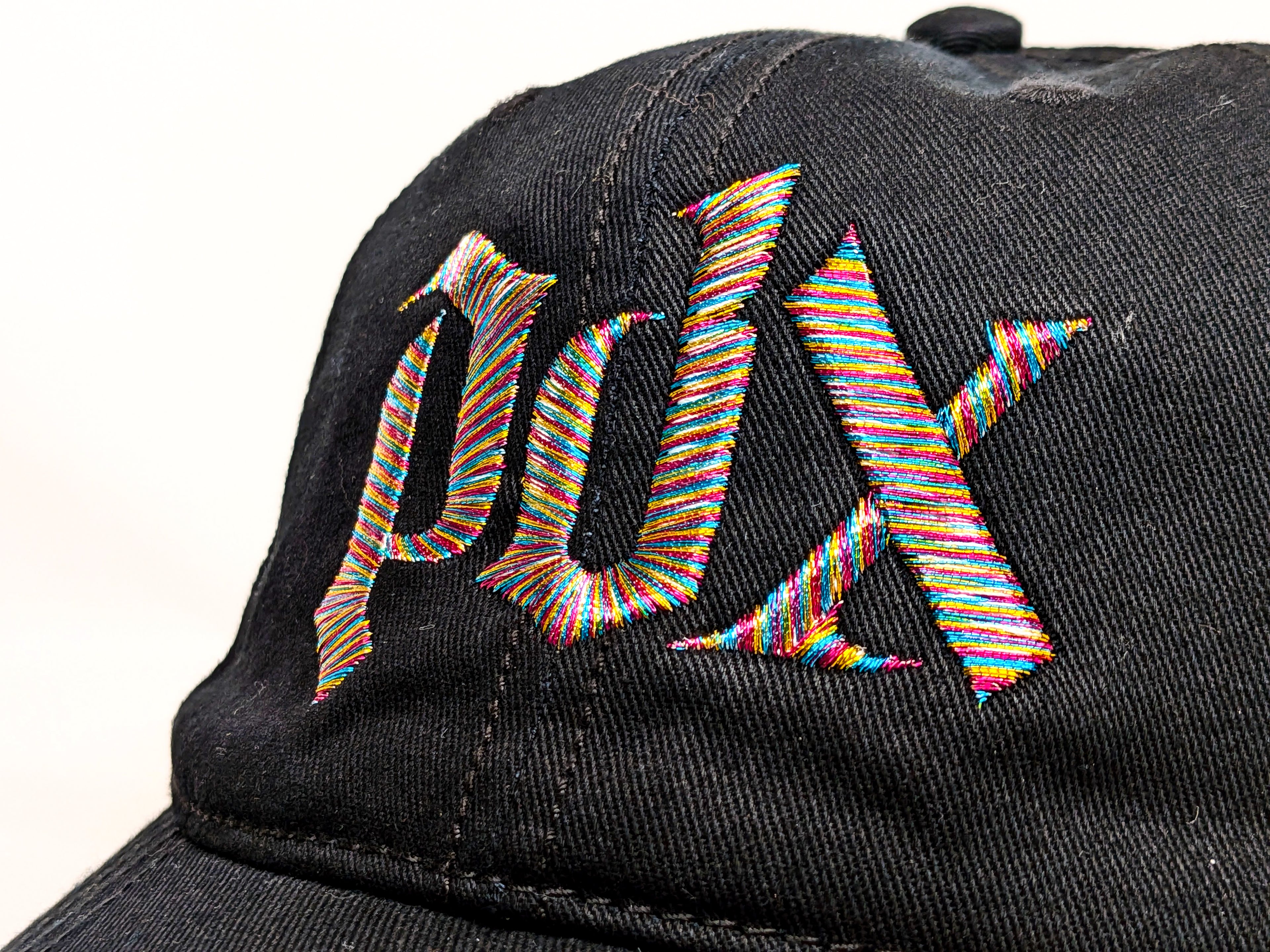 Portland Fire Metallic Thread PDX Pride Hat