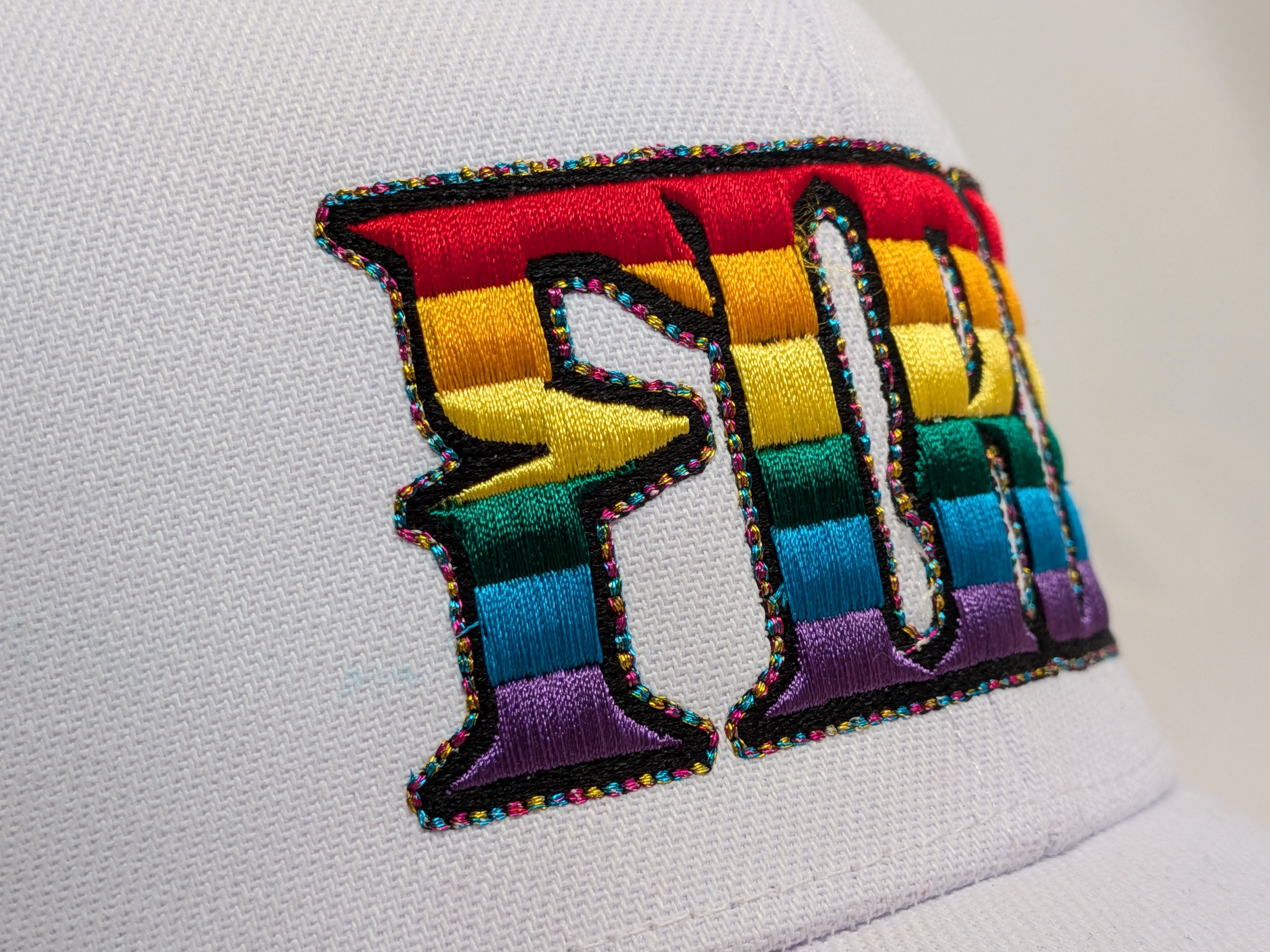 Portland Fire Pride Flag Hat
